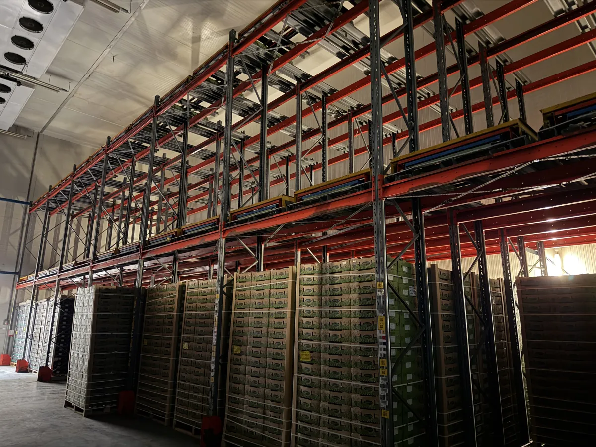 Heavy-Duty Industrial Pallet Racking System – Multi-Tier Steel Warehouse Shelving