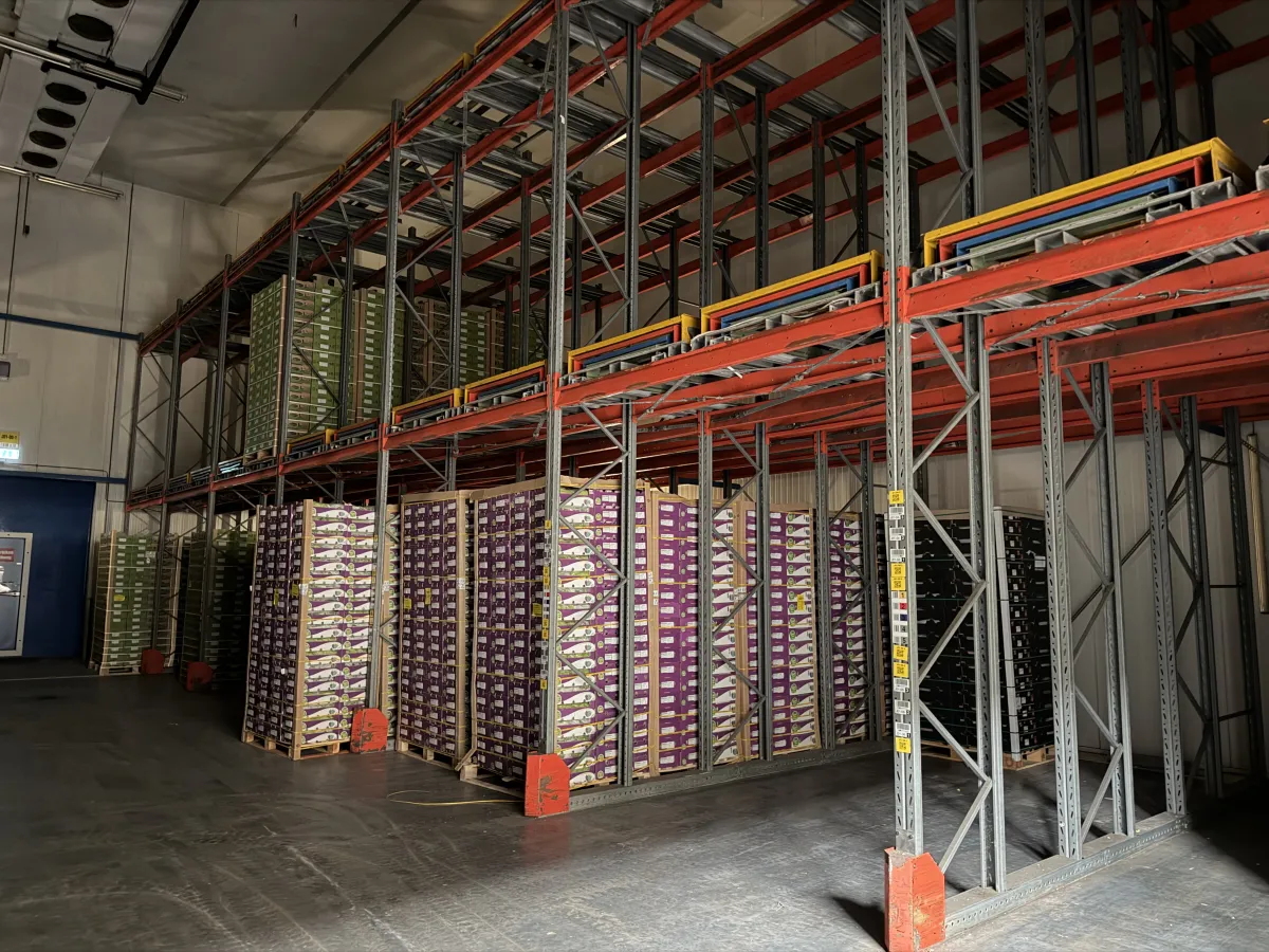 Heavy-Duty Industrial Pallet Racking System – Multi-Tier Steel Warehouse Shelving