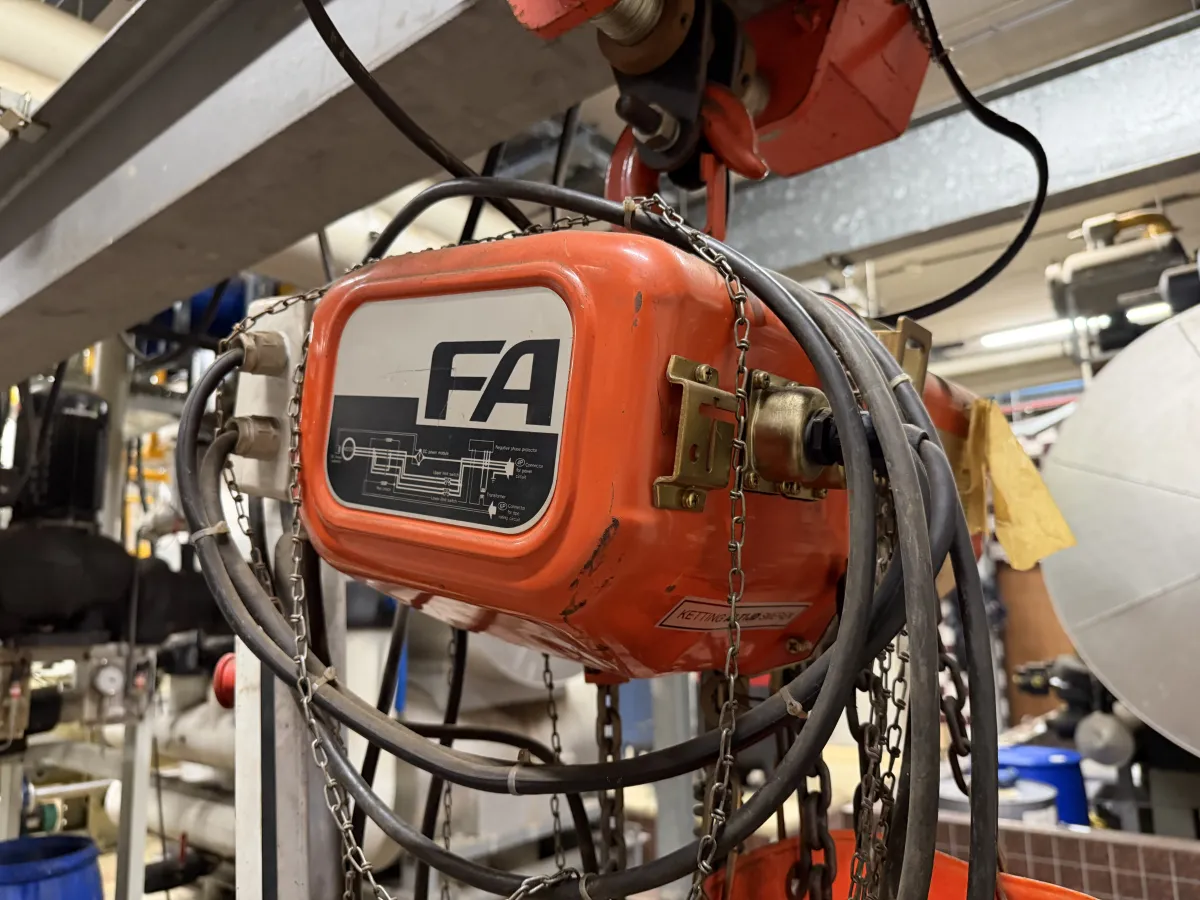 FA / Elephant Chain Block 2t Electric Chain Hoist with Motorised Trolley