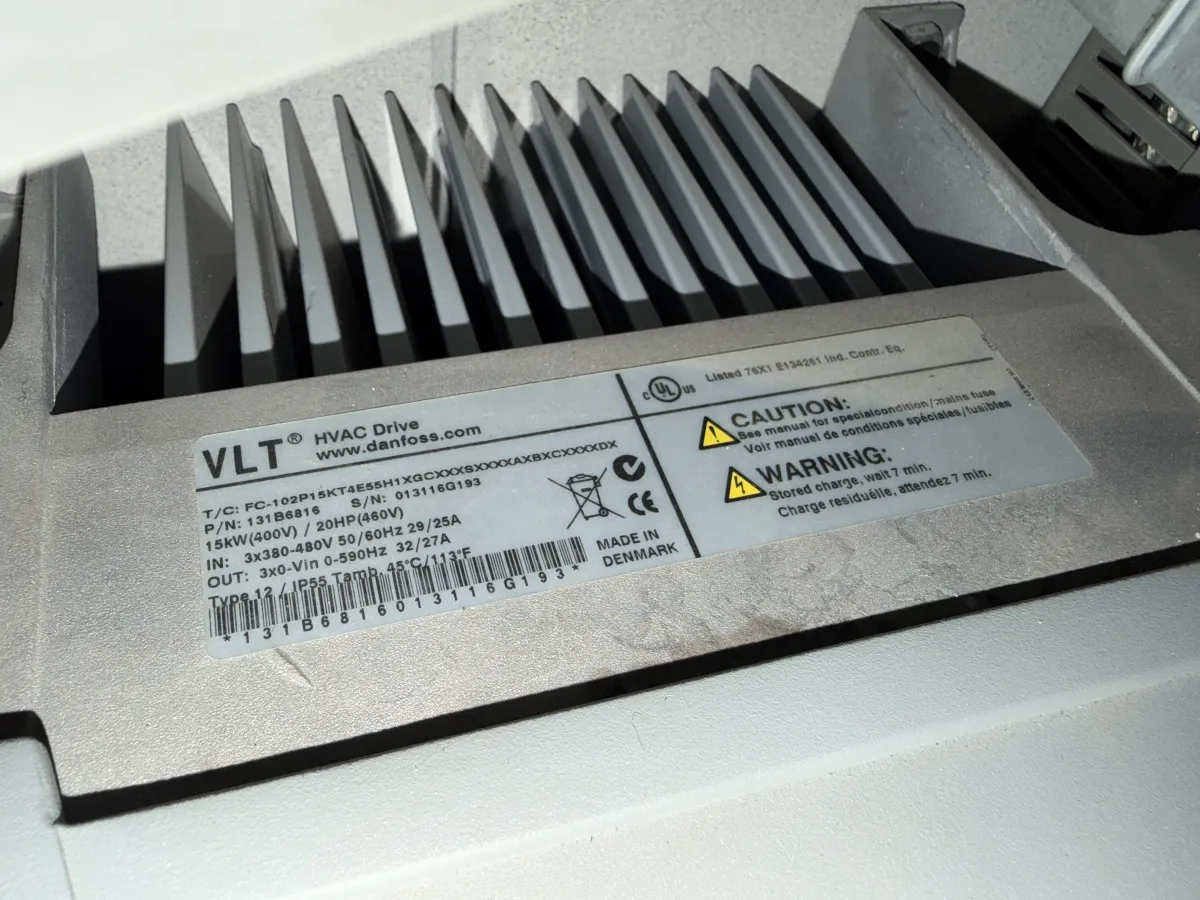 Danfoss VLT HVAC Drive Variable Frequency Drive