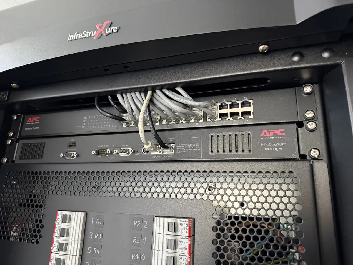 APC Symmetra PX UPS System with InfraStruxure Power Distribution & Management Cabinets