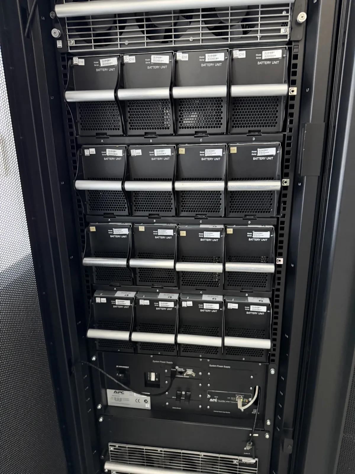 APC Symmetra PX UPS System with InfraStruxure Power Distribution & Management Cabinets