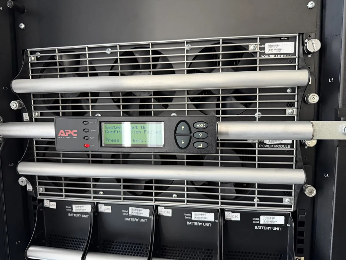 APC Symmetra PX UPS System with InfraStruxure Power Distribution & Management Cabinets
