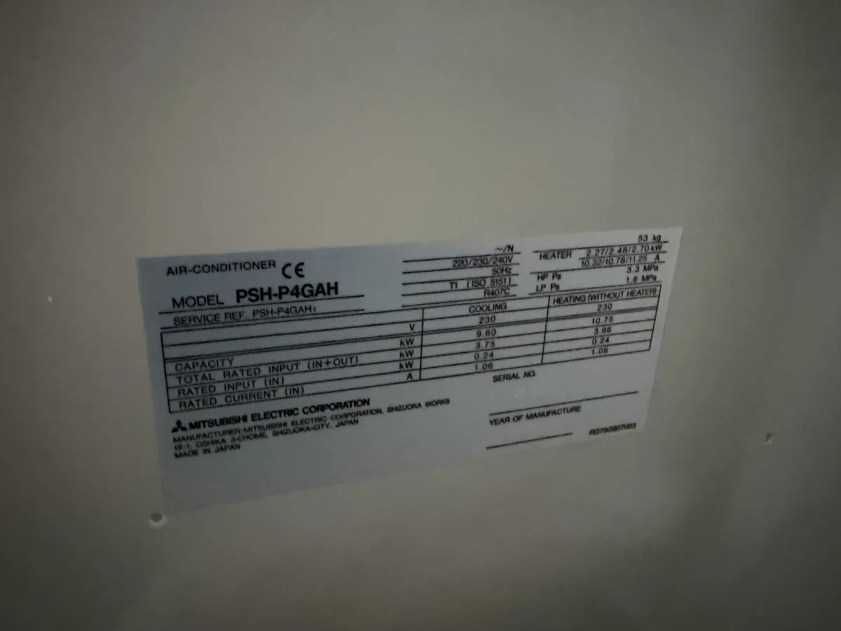 Mitsubishi Electric Floor-Standing Air Conditioning Units x3 – Used Commercial AC
