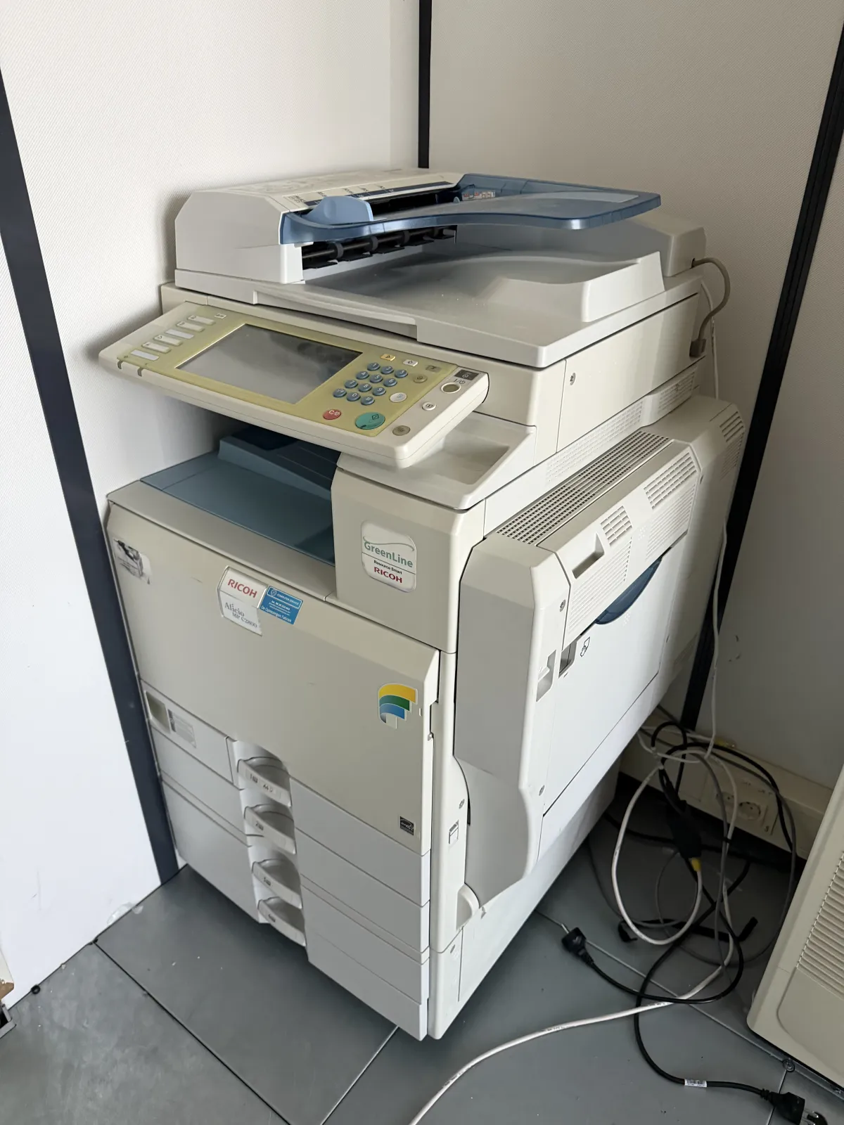 Ricoh Aficio Multifunction Colour Copier Printer Scanner GreenLine Office MFP