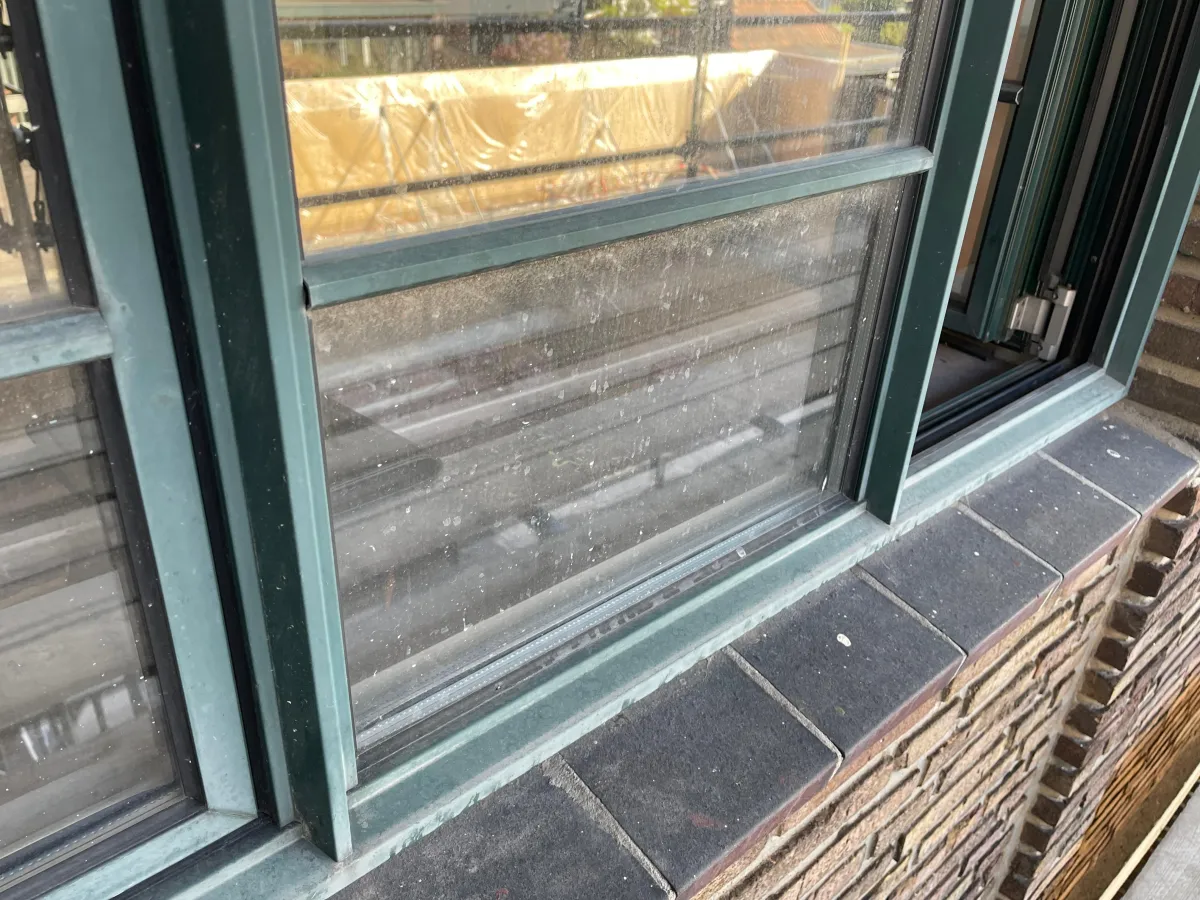Dark Green Steel Frame Windows & Door Set – Architectural Series with Logo Hardware