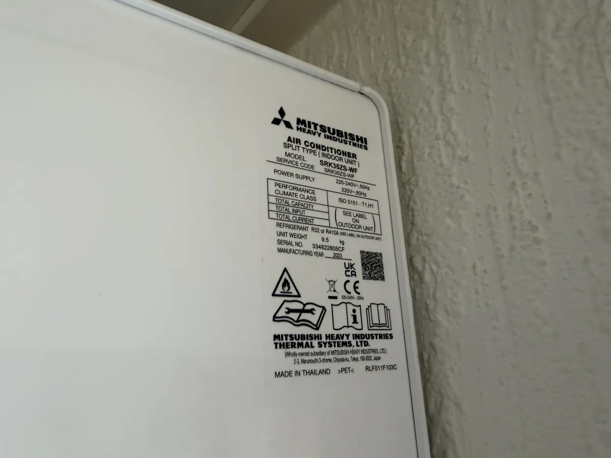 Mitsubishi Air Conditioner SRC35ZS-W2 - 2024