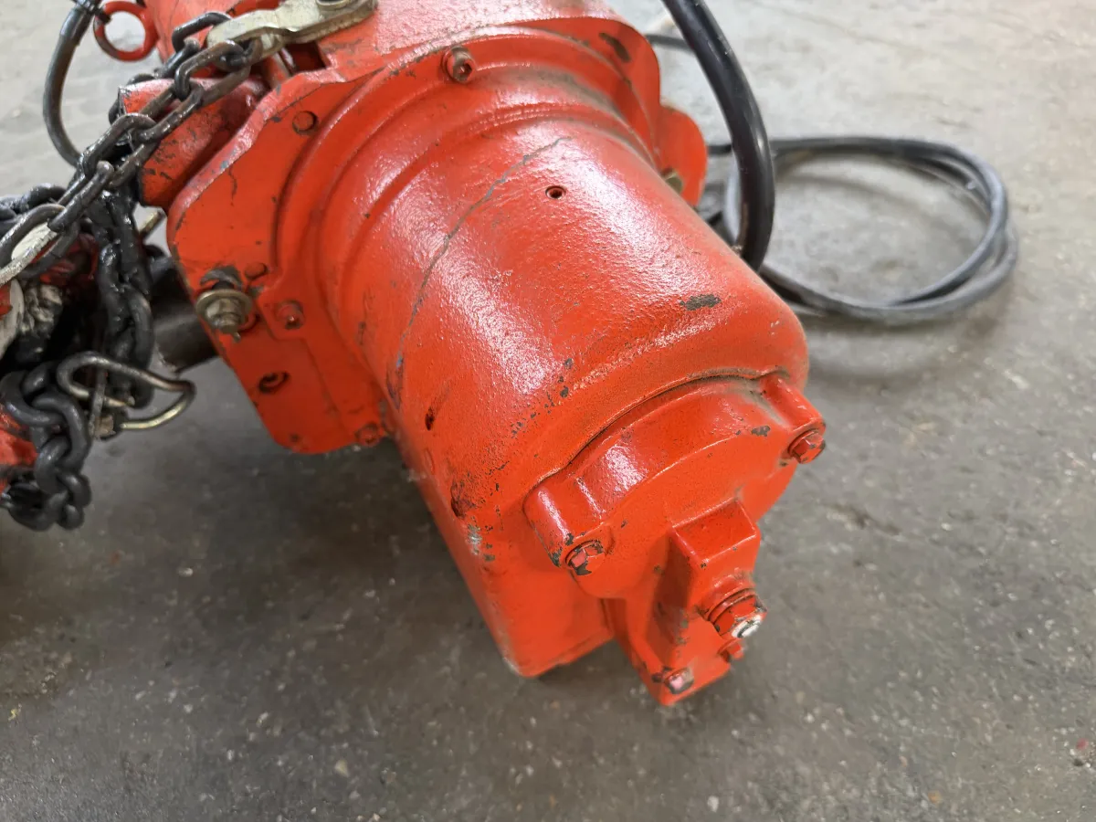 Electric Chain Hoist Red Heavy Duty with Hook & Load Chain