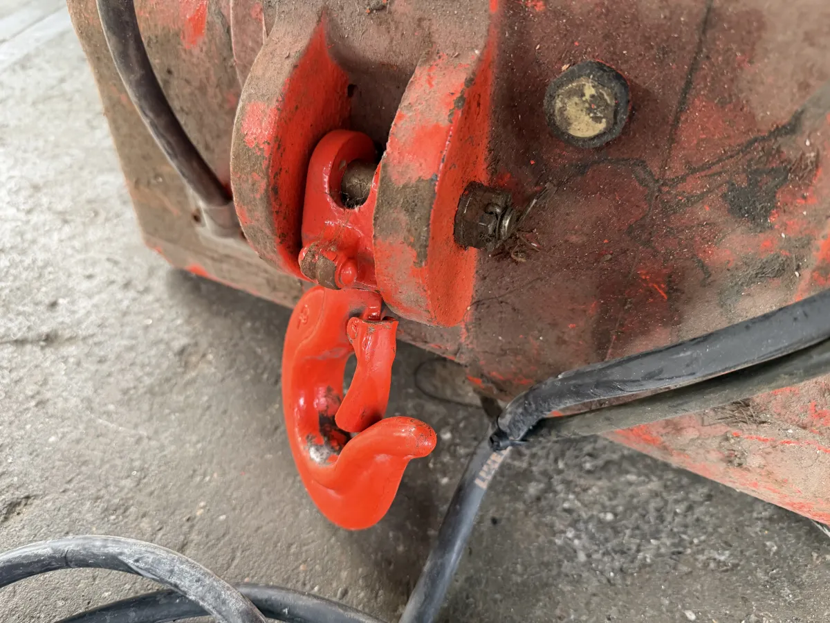 Electric Chain Hoist Red Heavy Duty with Hook & Load Chain