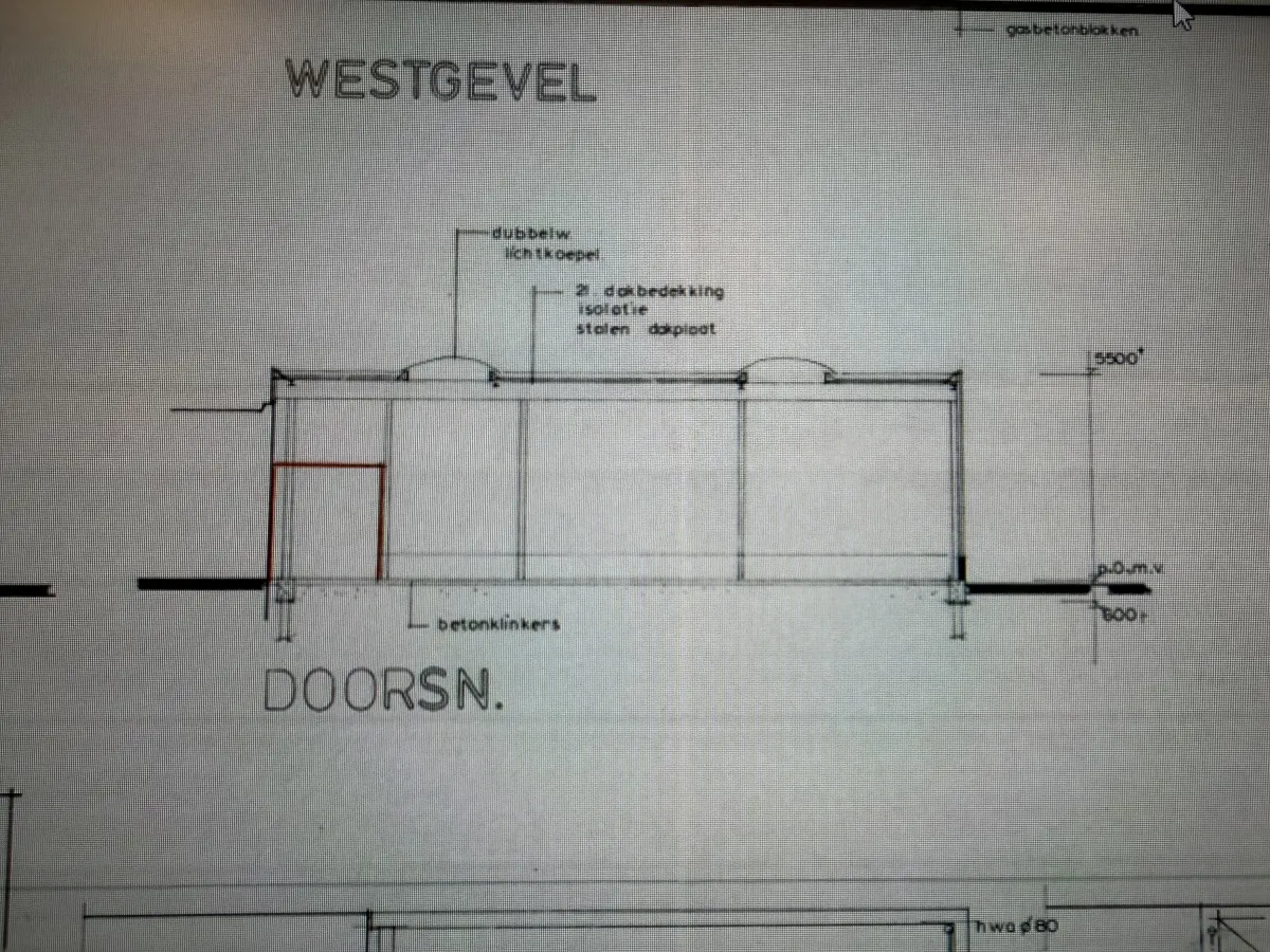 Industrial Warehouse Construction – 18,00 x 36,48 mtr. (656 m2)