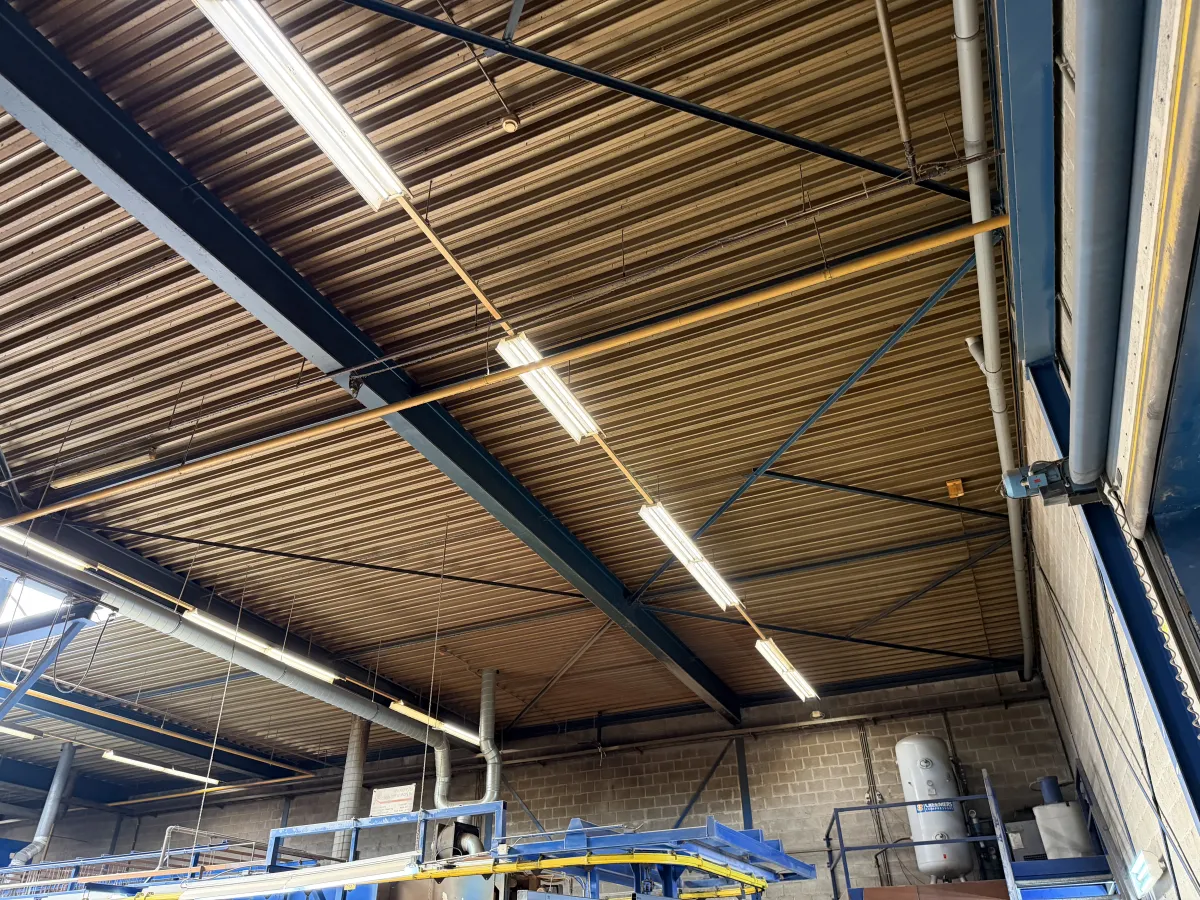 Steelconstruction with Roof Structure 21,50 x 54,80 mtr. (1.178 m2)