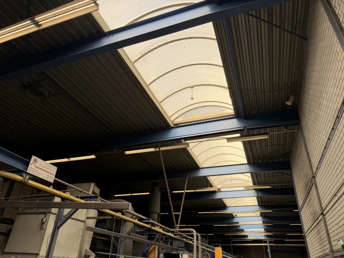 Steelconstruction with Roof Structure 21,50 x 54,80 mtr. (1.178 m2)