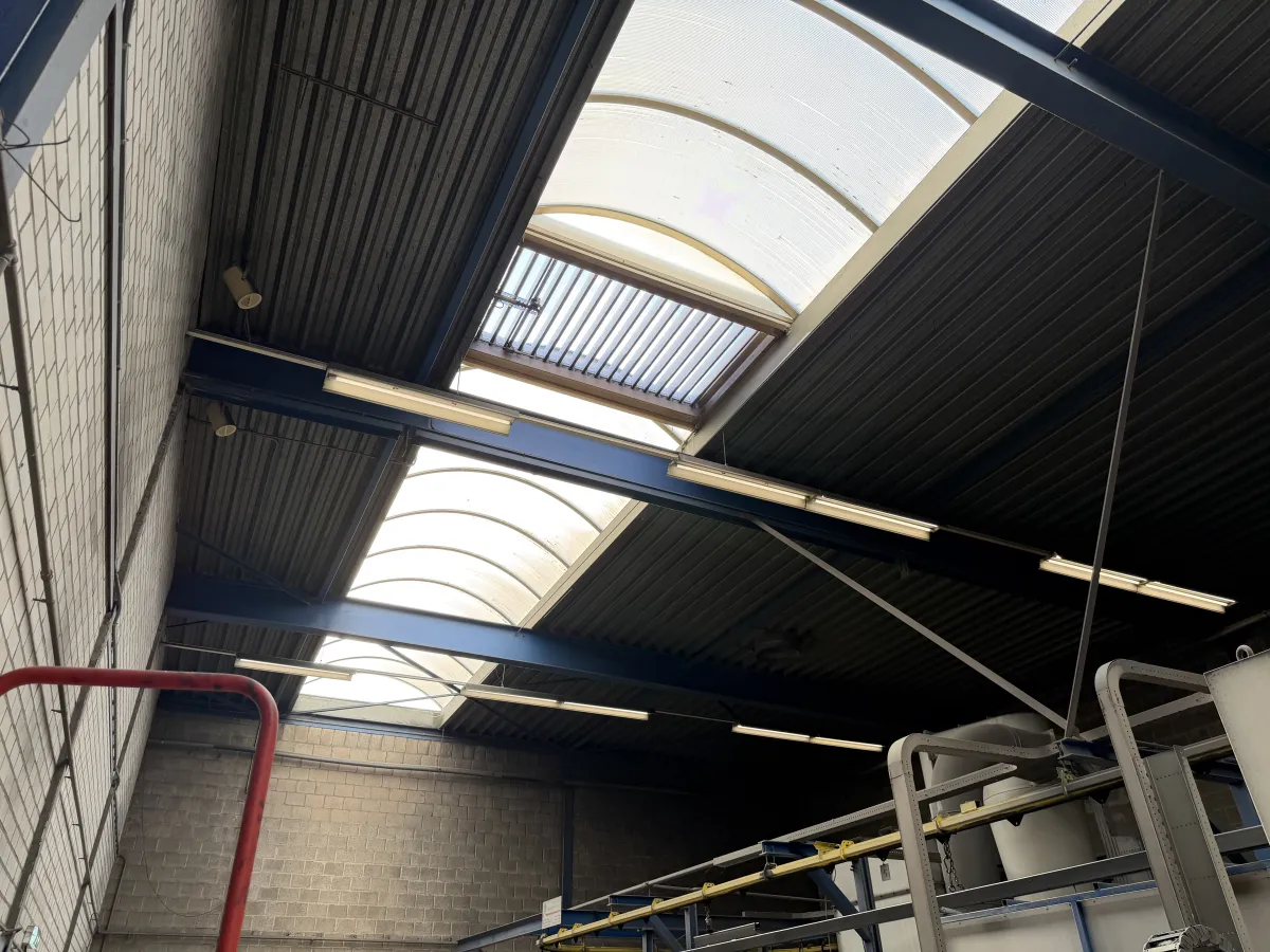Steelconstruction with Roof Structure 21,50 x 54,80 mtr. (1.178 m2)