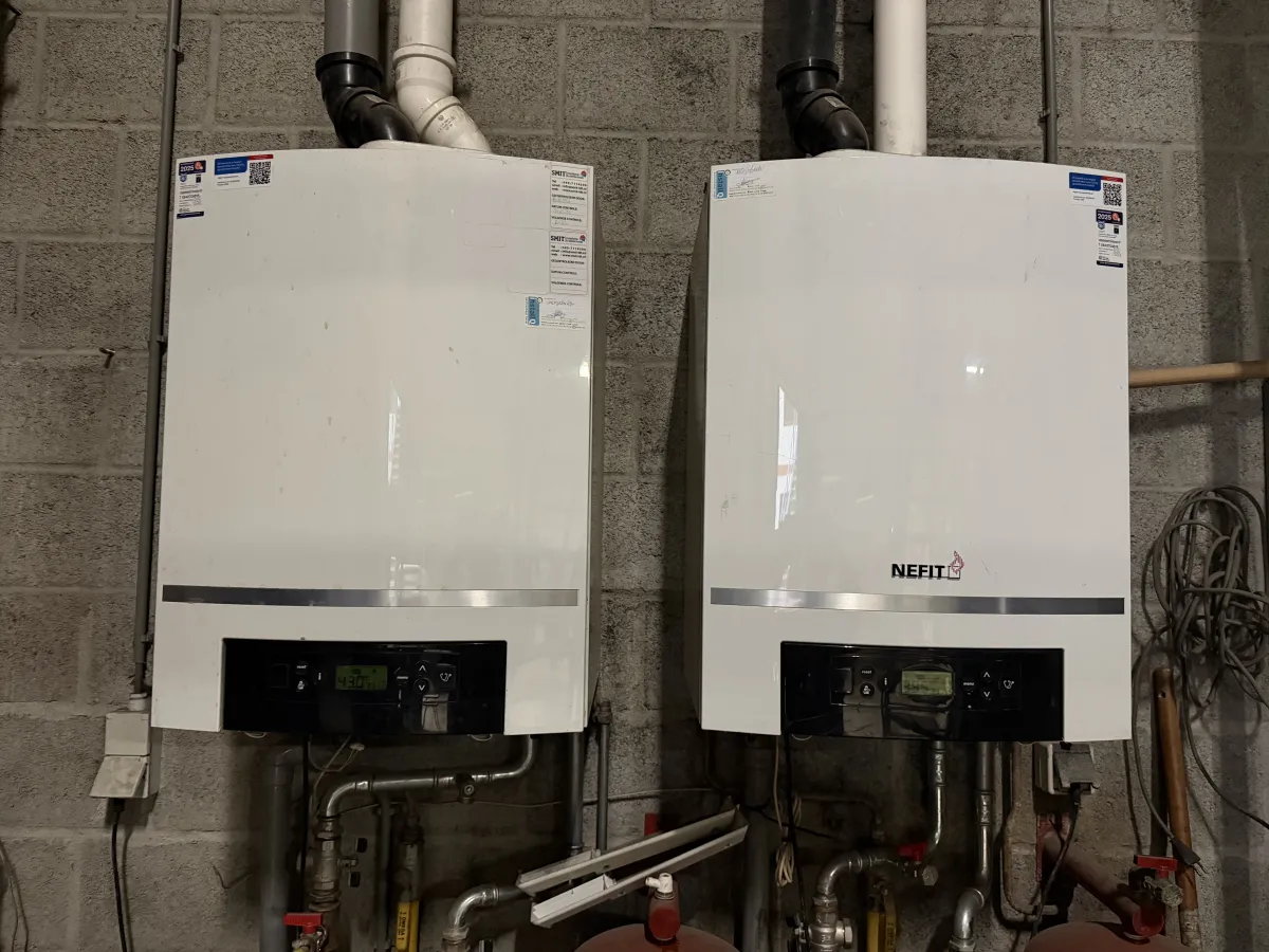 Nefit Tjalina HR 30 Gas Condensing Boiler Set – 2x Units, 4.7–29.4 kW