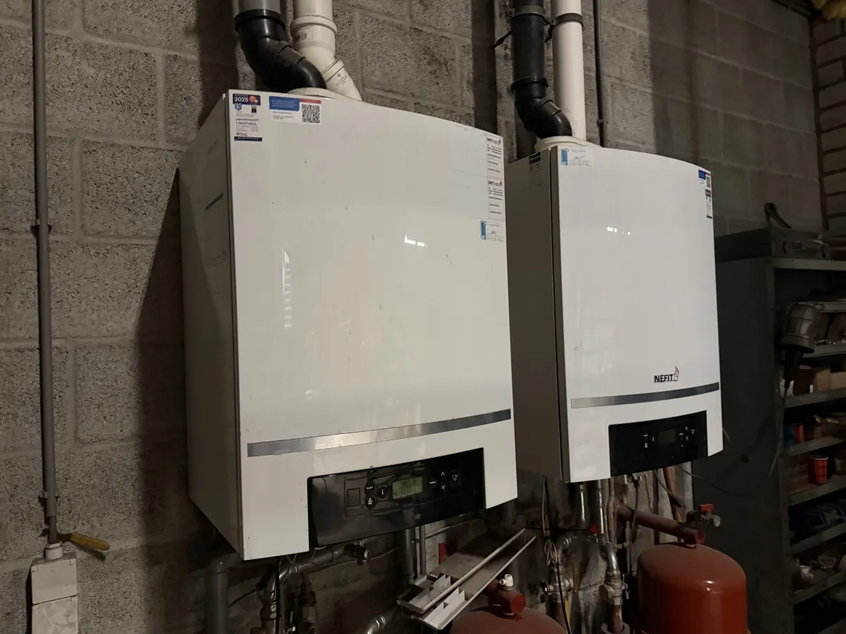 Nefit Tjalina HR 30 Gas Condensing Boiler Set – 2x Units, 4.7–29.4 kW