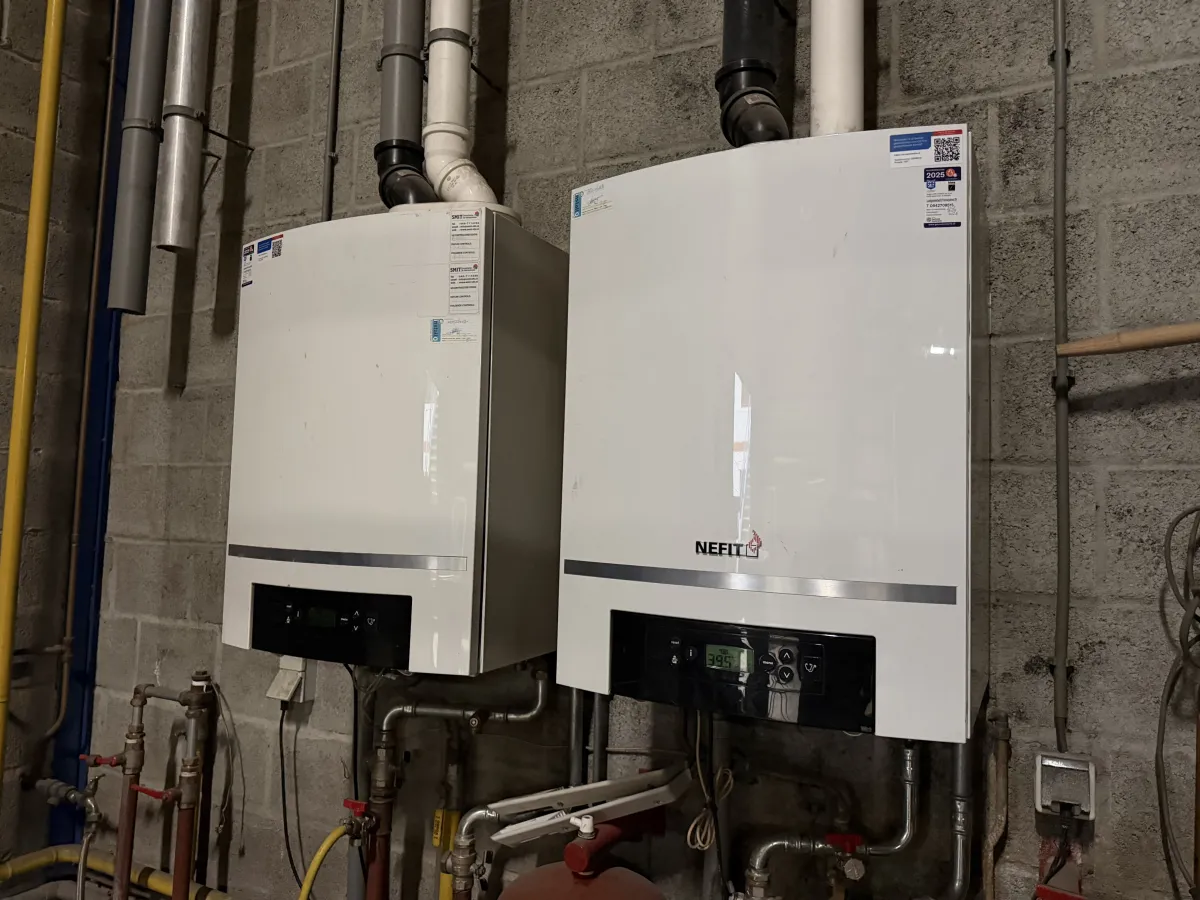 Nefit Tjalina HR 30 Gas Condensing Boiler Set – 2x Units, 4.7–29.4 kW