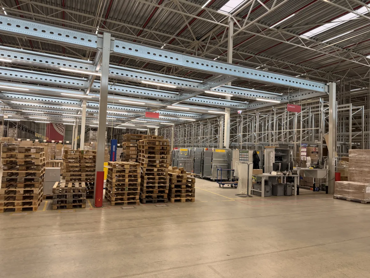Anera Mezzanine Floor Steel Structure – 100 kg/m², Completed 11/2020