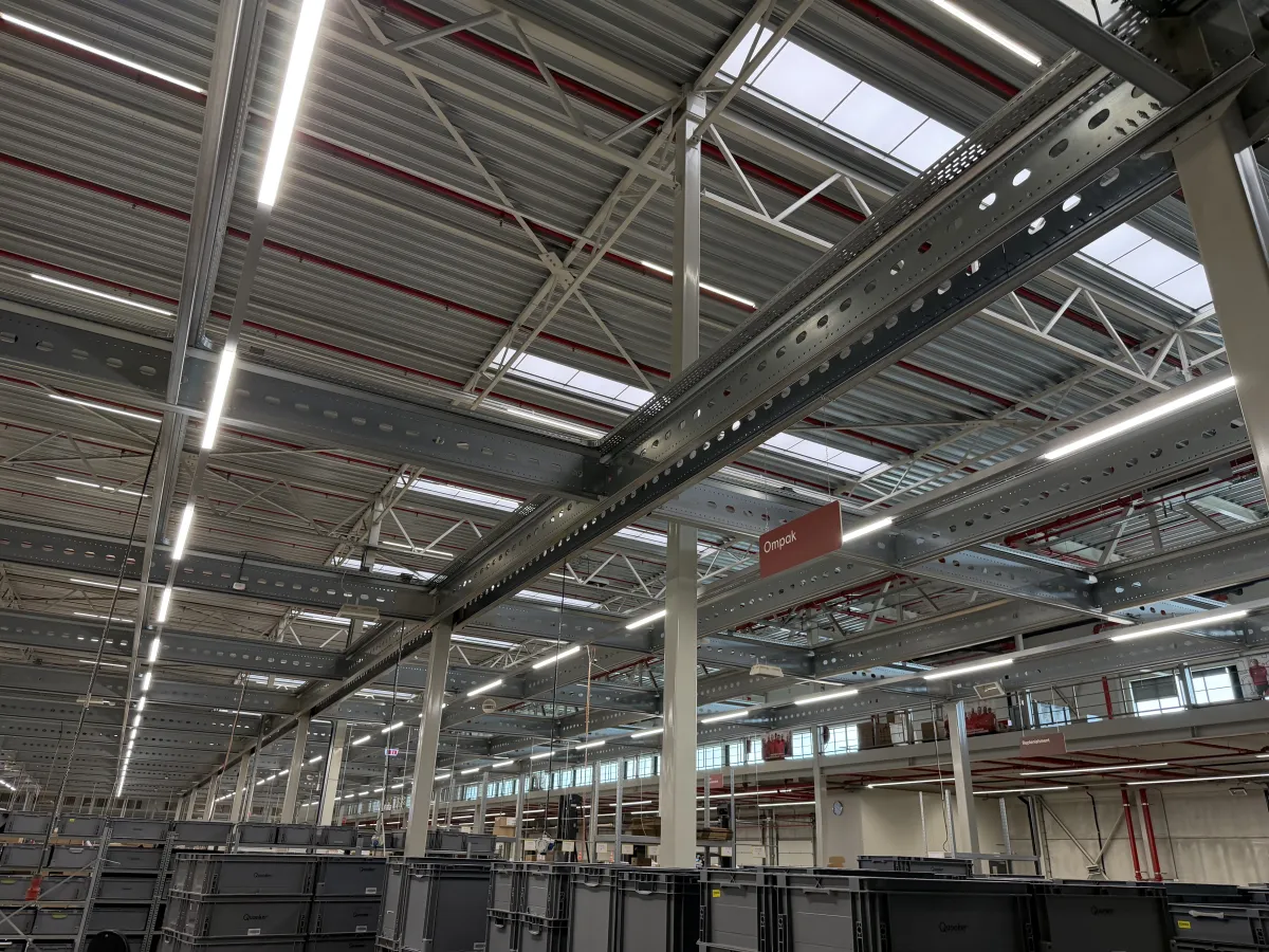 Anera Mezzanine Floor Steel Structure – 100 kg/m², Completed 11/2020