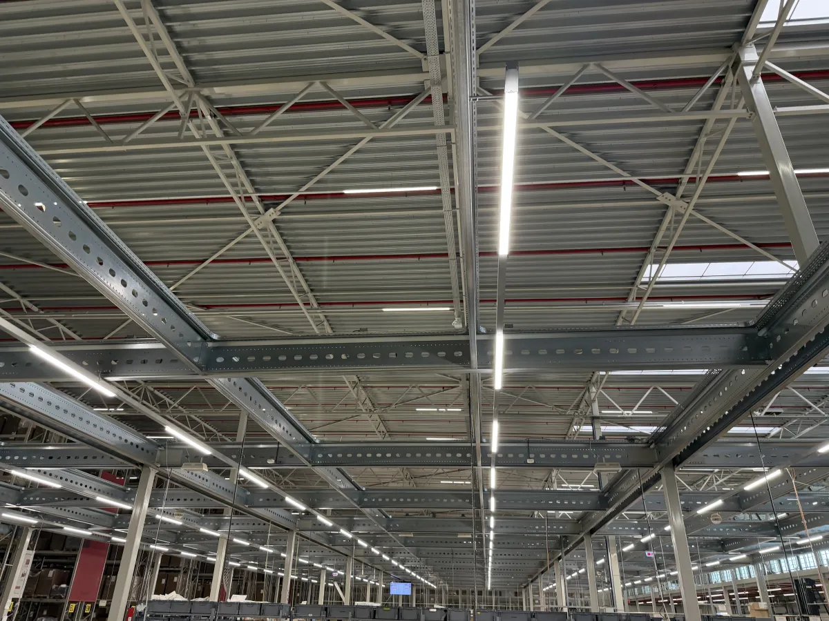 Anera Mezzanine Floor Steel Structure – 100 kg/m², Completed 11/2020