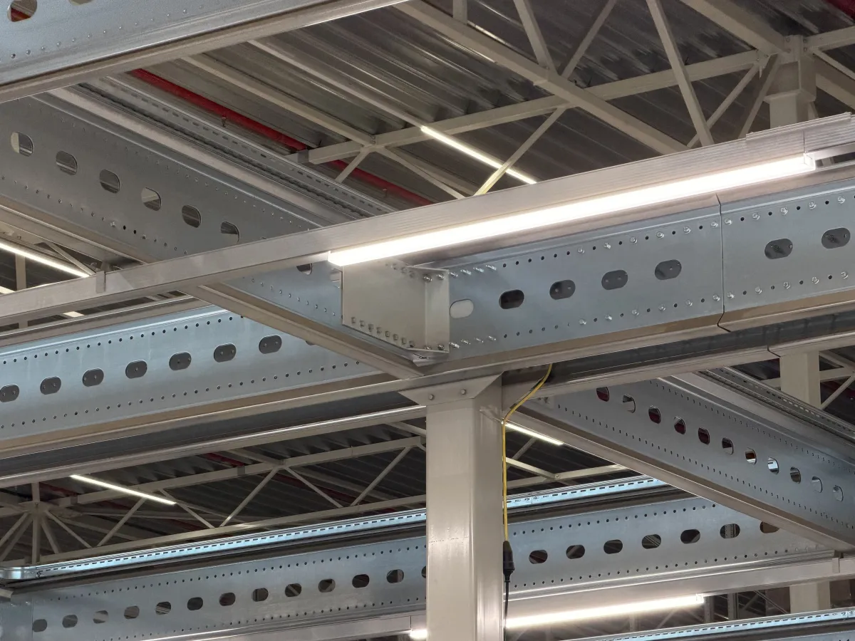 Anera Mezzanine Floor Steel Structure – 100 kg/m², Completed 11/2020