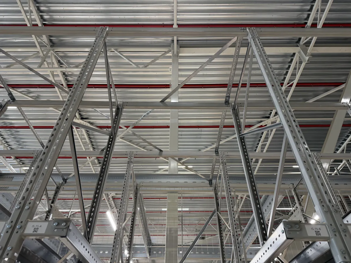 Jungheinrich Pallet Racking System – 18 Channels, 28,720mm Wide, 4,500mm High (2023)