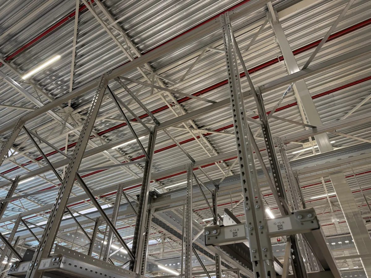 Jungheinrich Pallet Racking System – 18 Channels, 28,720mm Wide, 4,500mm High (2023)
