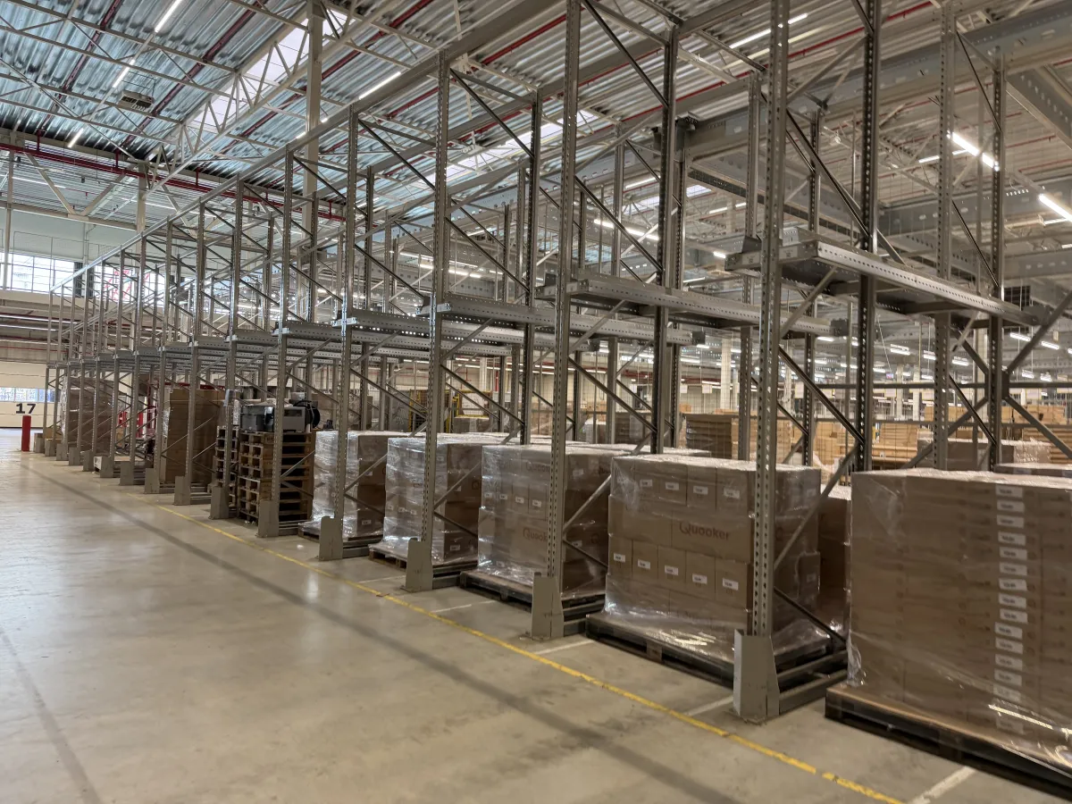Jungheinrich Pallet Racking System – 18 Channels, 28,720mm Wide, 4,500mm High (2023)