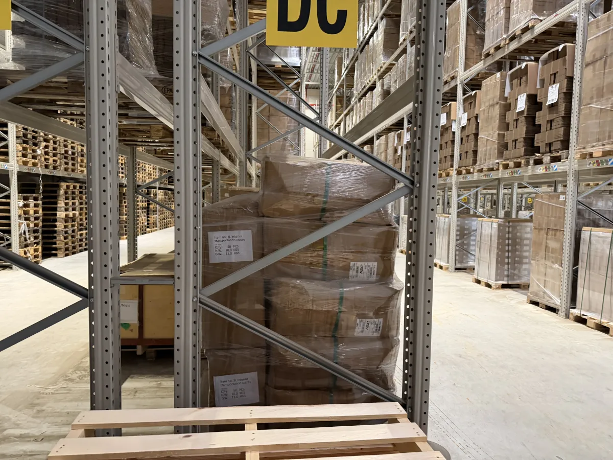 Heavy-Duty Pallet Racking System – Multi-Level, High-Bay Warehouse Shelving