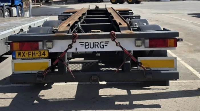 Burg 2-Axle Container Trailer Chassis – Dutch Registered (WX-FH-34)