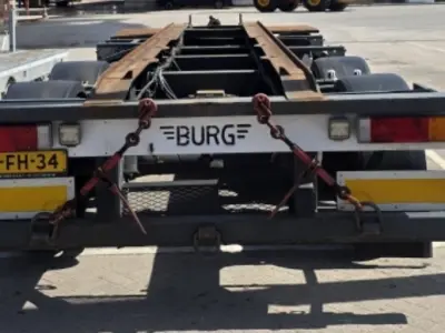 Burg 2-Axle Container Trailer Chassis – Dutch Registered (WX-FH-34)