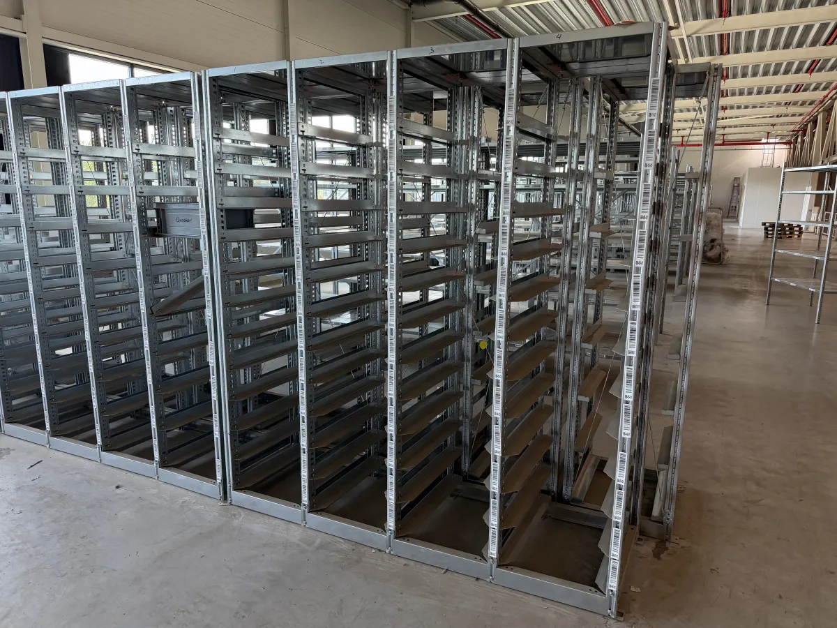 Galvanised Steel Shelving Units,