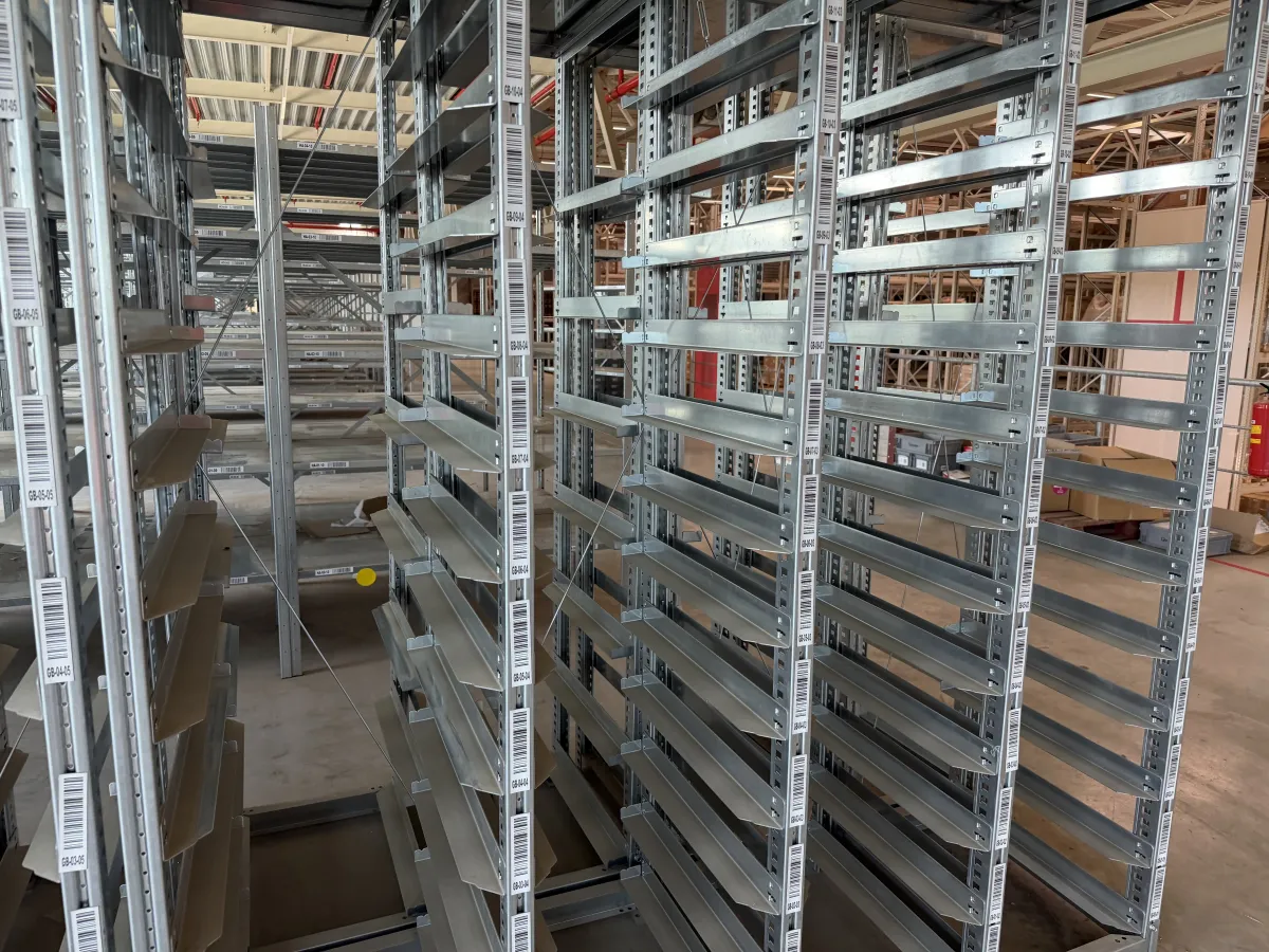 Galvanised Steel Shelving Units,