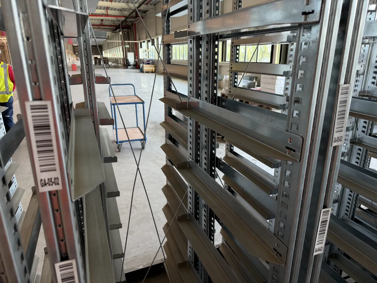 Galvanised Steel Shelving Units,