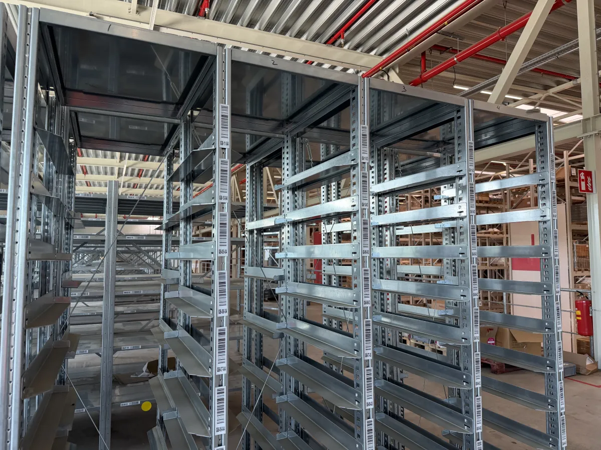 Galvanised Steel Shelving Units,