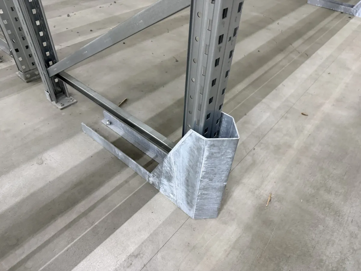 Heavy-Duty Galvanised Pallet Racking System
