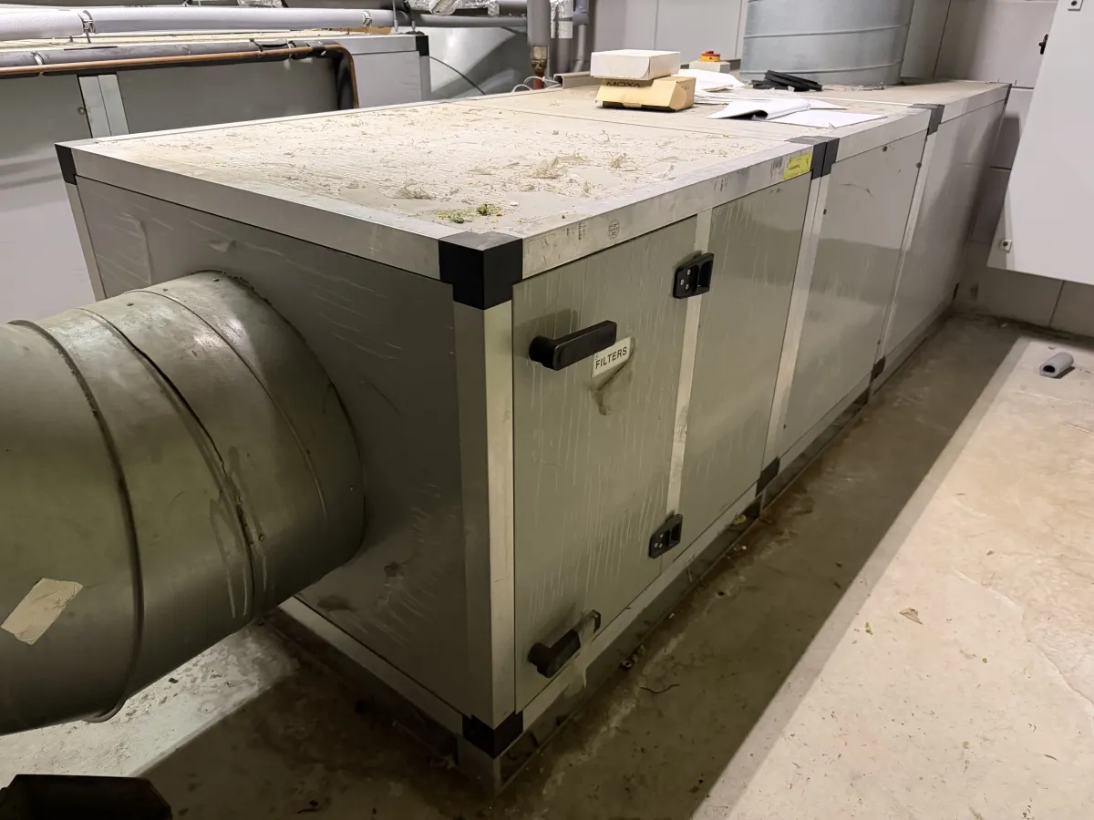 Auerhaan CTA 36 Air Handling Unit 5000 m³/h 2.2kW 230/400V – 2005