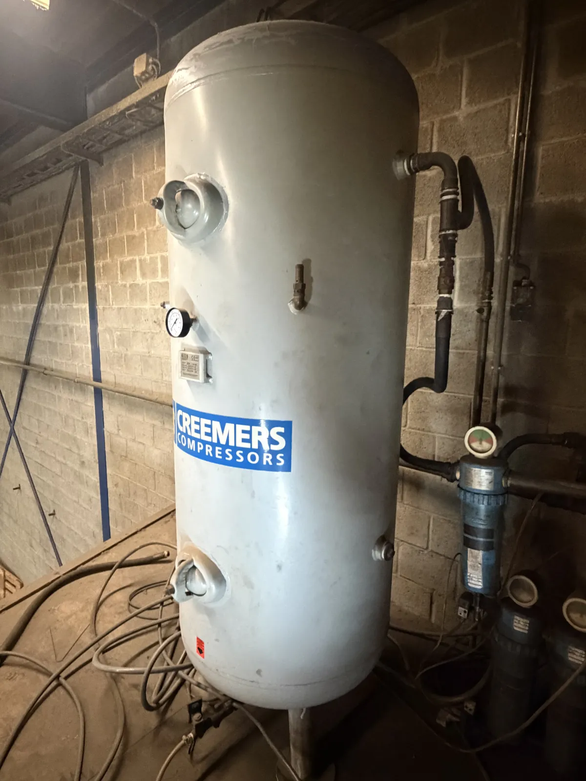 Creemers Compressors EDD6500 Refrigerated Air Dryer – 13 bar, R404A, 2007