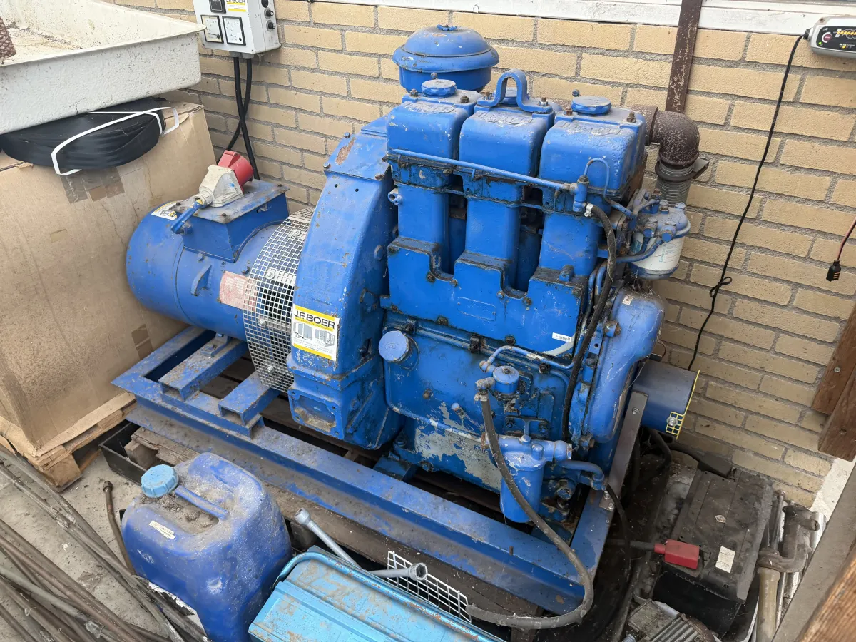 Lister Diesel Generator Set – 3-Cylinder Air-Cooled,