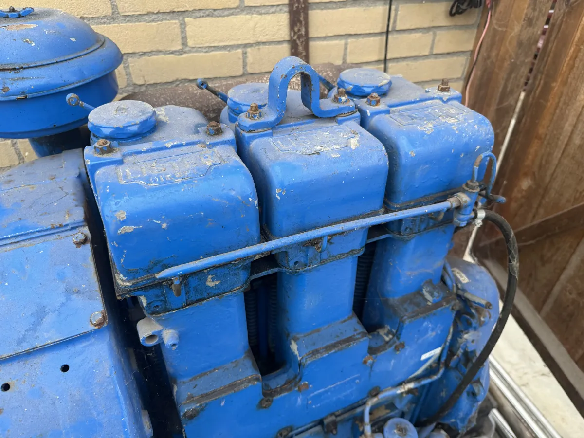 Lister Diesel Generator Set – 3-Cylinder Air-Cooled,