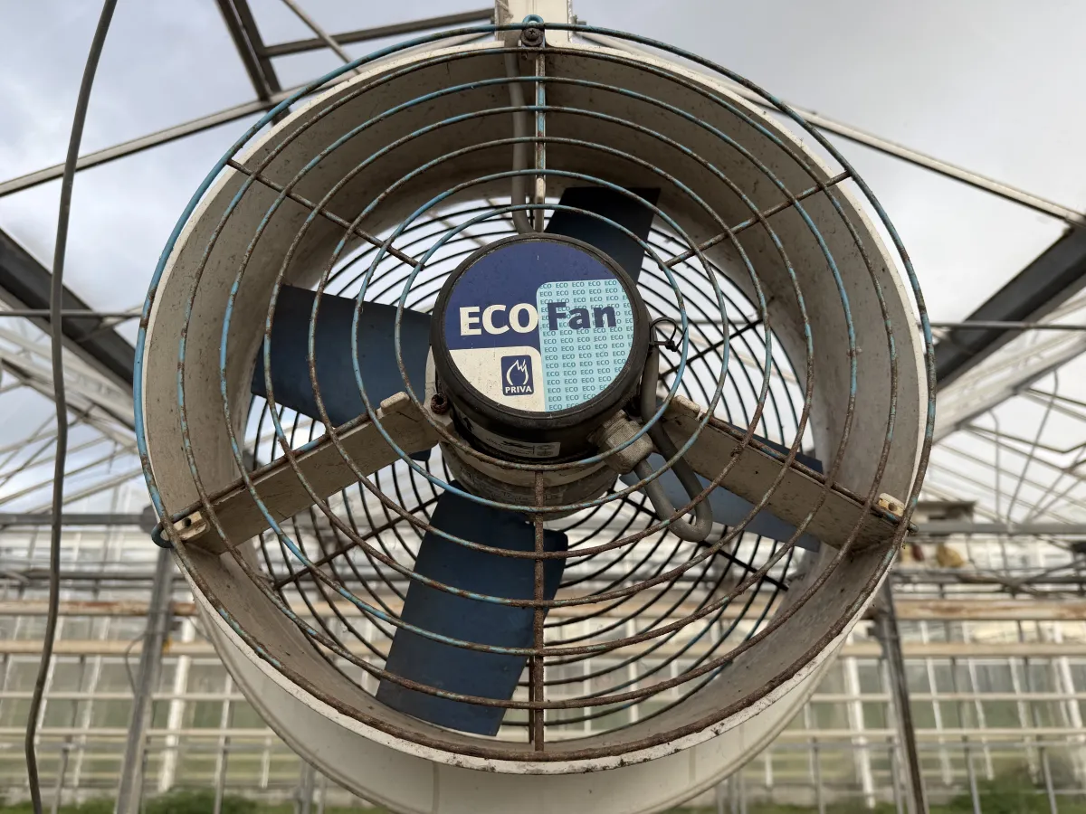 Priva ECO Fan 4550 Greenhouse Circulation Fan 230V 157W 1180 rpm – Used