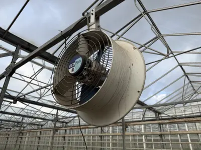 Priva ECO Fan 4550 Greenhouse Circulation Fan 230V 157W 1180 rpm – Used