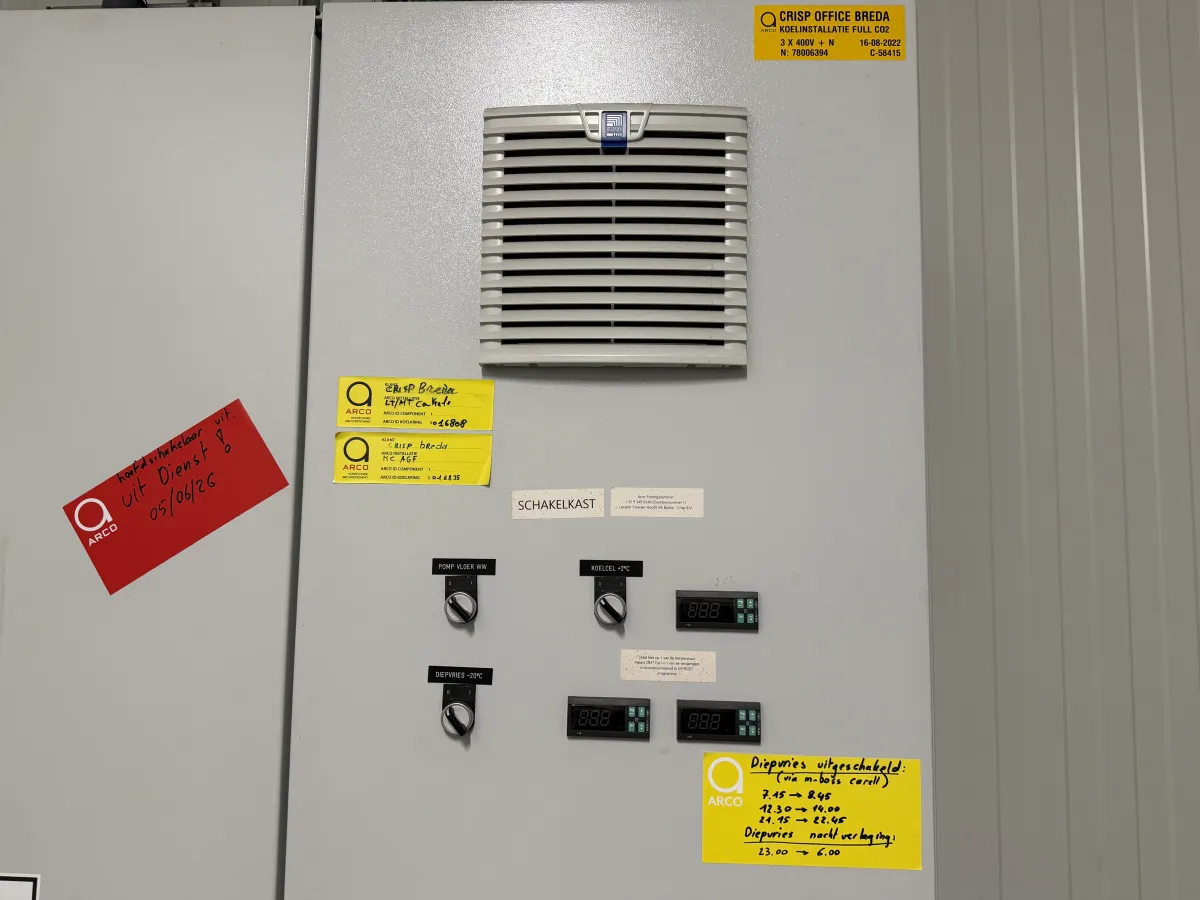 CO2 Cooler/ freezing installation 2022